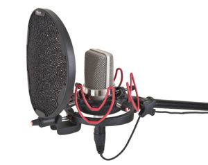 6" вокальный "поп"-фильтр Rycote 045001 с универсальным креплением с зажимом (устанавливается на подвесы серии USM) ― TBS Инжиниринг