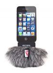Мини ветрозащита Rycote 055424 типа "мохнатка" для спец микрофона  Tascam iM2 к iPhone 