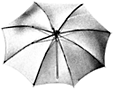 Зонт Lowel DP  D2-25 стандарт/серебренный ― TBS Инжиниринг