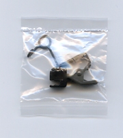 Зажим Sanken HC-11(GY) типа "прищепка" серого цвета для одного петличного микрофона серии COS-11D ― TBS Инжиниринг