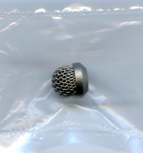 Ветрозащита малая металлическая серого цвета для петличного микрофонаSanken WS-11(GY)  ― TBS Инжиниринг