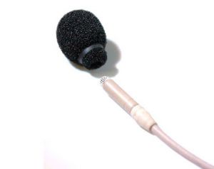 Миниветрозащита Rycote  105504 для миниатюрных петличных микрофонов  диаметром 2.8 мм и длиной до 15мм (цвет Черный) ― TBS Инжиниринг